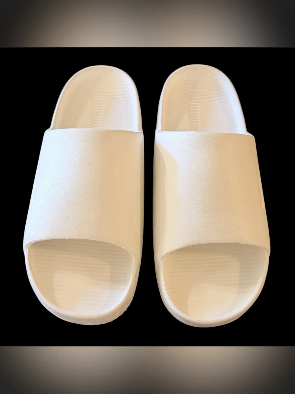 Nike Calm Slides Sail White Women’s Size 7 Comfort Slip On Sandals Casual Mens 6